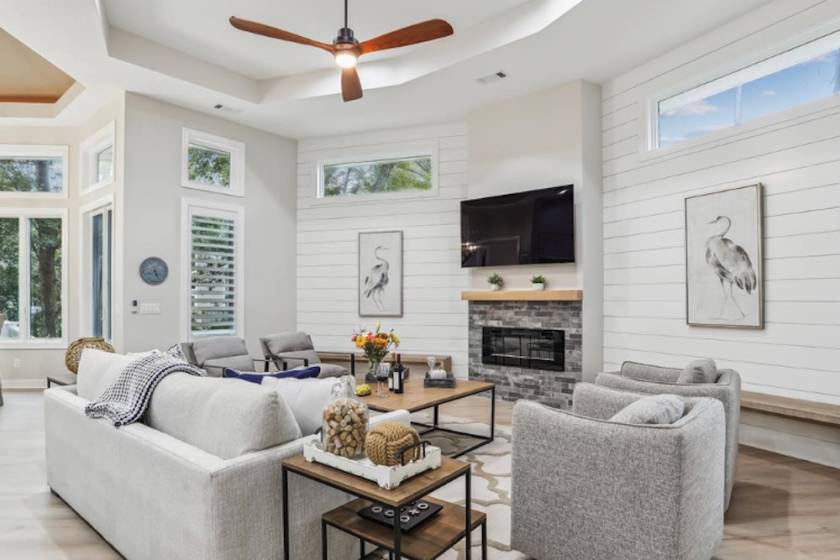 Living room of vacation rental Hilton Head