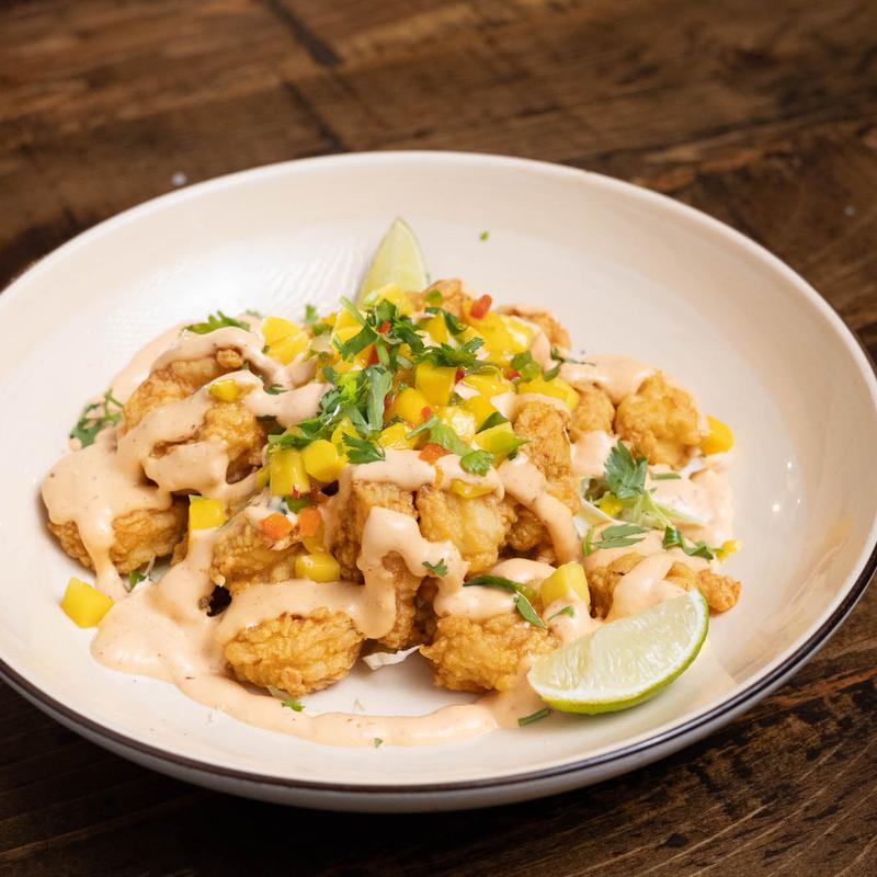 Cactus Cantina shrimp appetizer