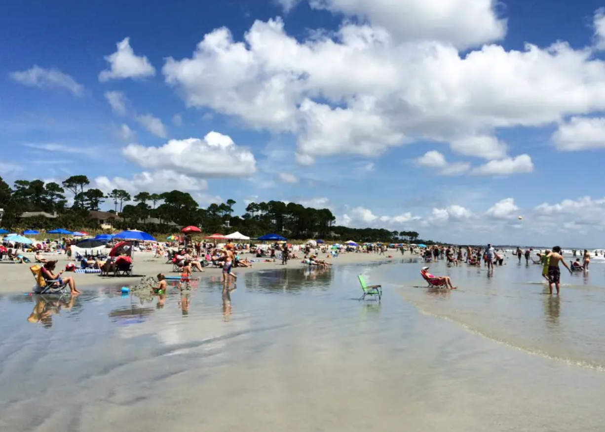 Beach day on Hilton Head Island