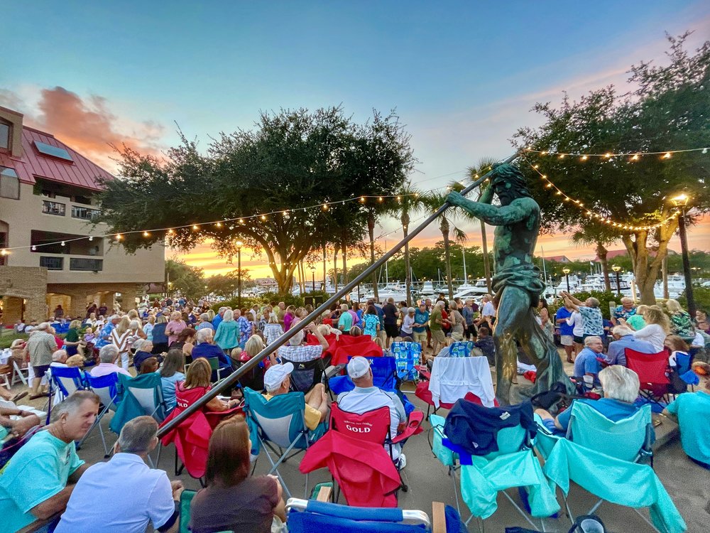 Summer concert at Shelter Cove